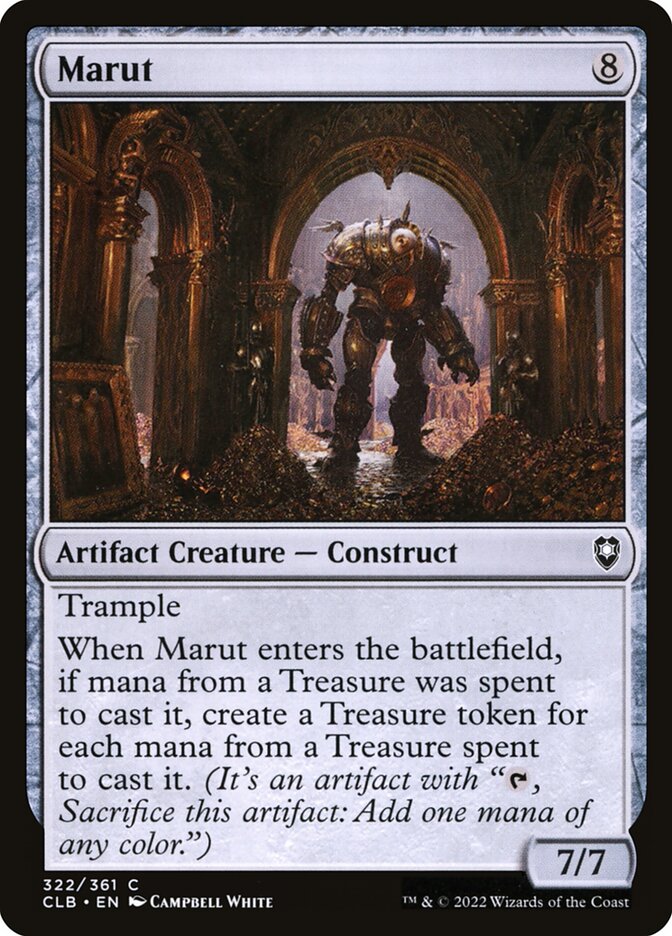 MTG Card Title: Marut CLB/322