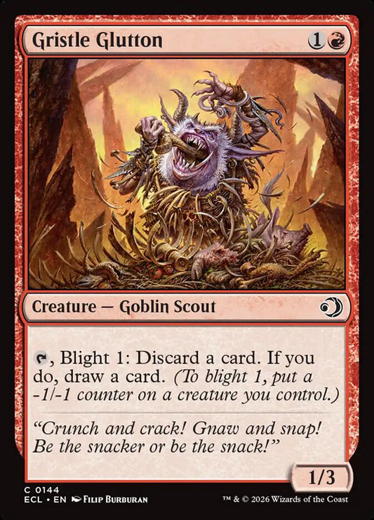 MTG Card Title: Gristle Glutton ECL/144
