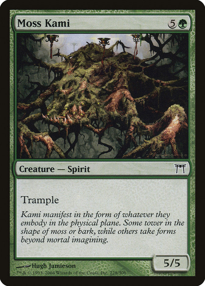 MTG Card Title: Moss Kami CHK/228