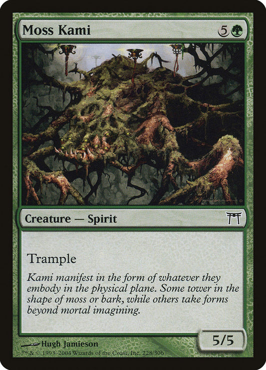 MTG Card Title: Moss Kami CHK/228