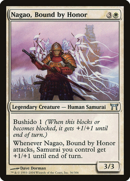 MTG Card Title: Nagao, Bound by Honor CHK/36