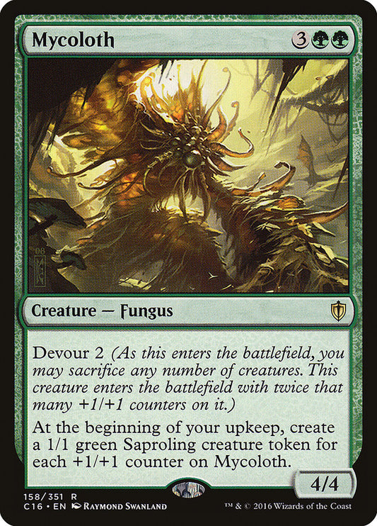MTG Card Title: Mycoloth C16/158