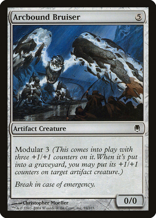 MTG Card Title: Arcbound Bruiser DST/94