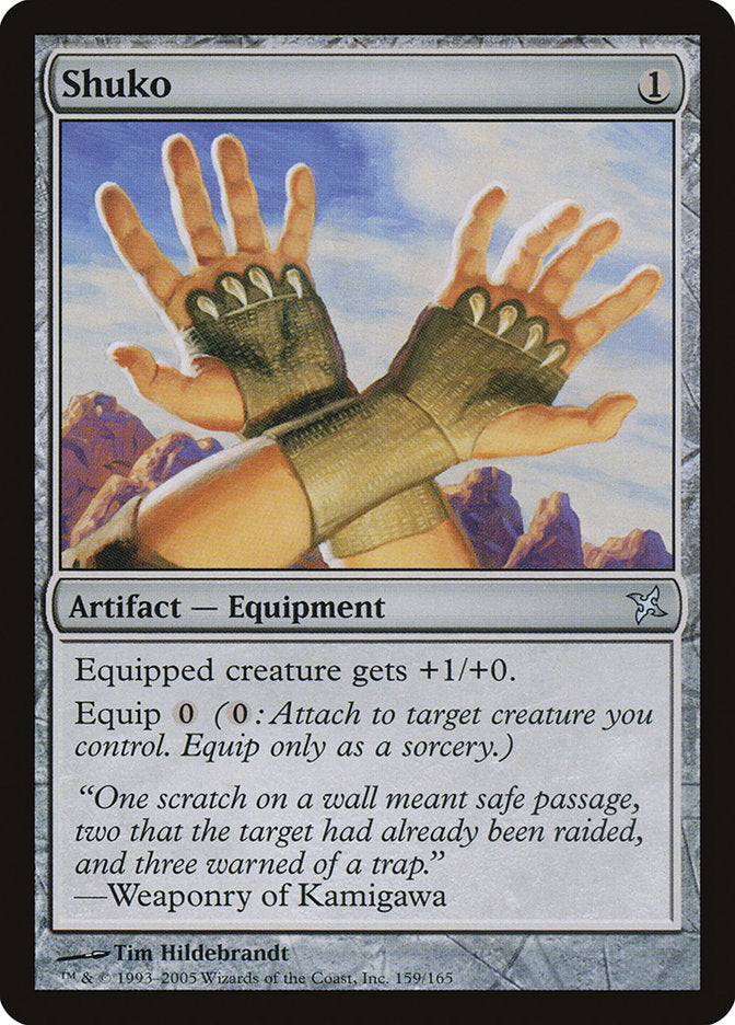 MTG Card Title: Shuko BOK/159