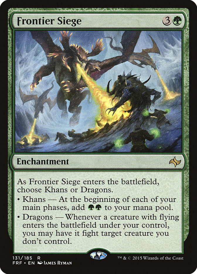 MTG Card Title: Frontier Siege FRF/131