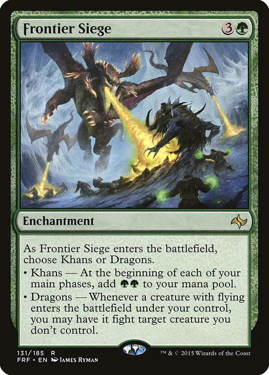 MTG Card Title: Frontier Siege FRF/131