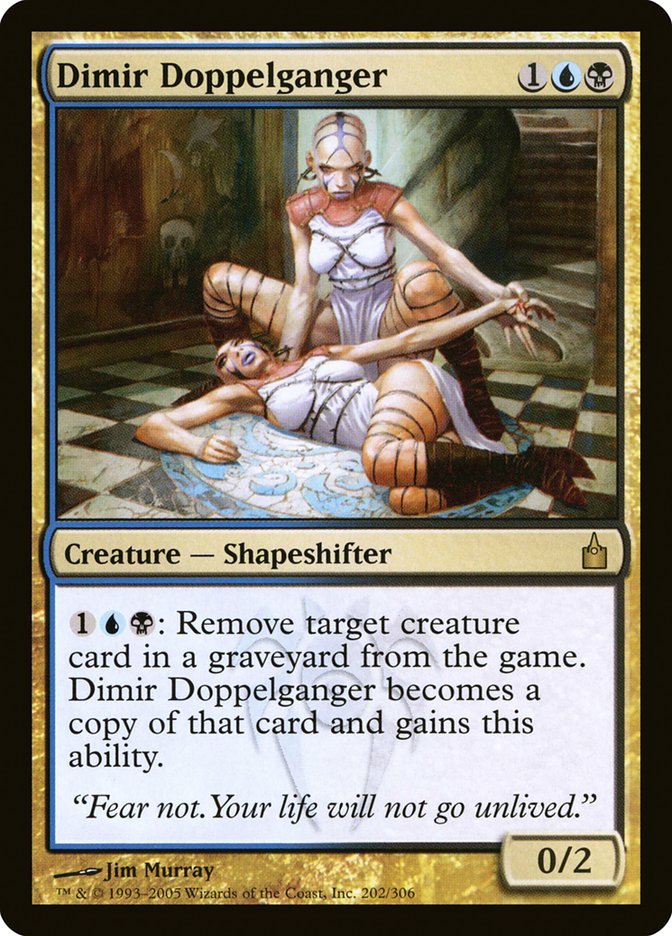 MTG Card Title: Dimir Doppelganger RAV/202