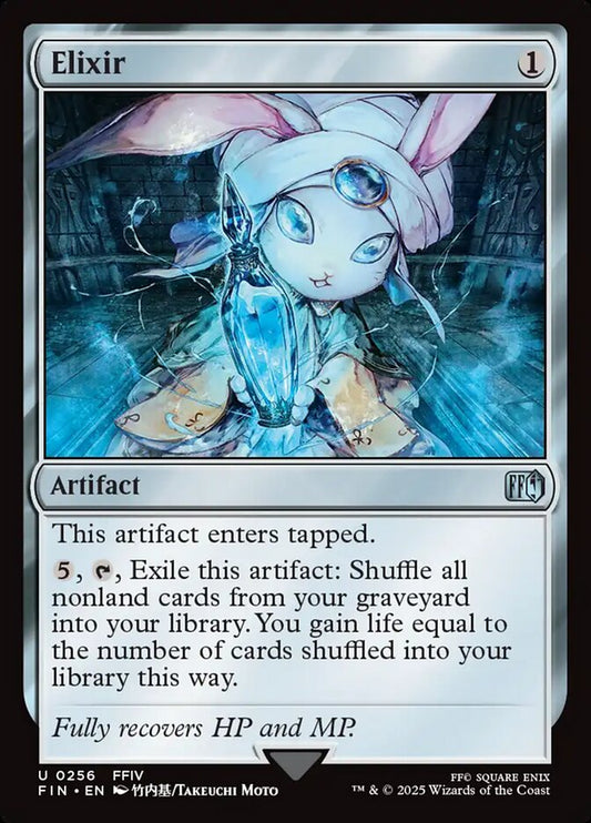 MTG Card Title: Elixir FIN/256