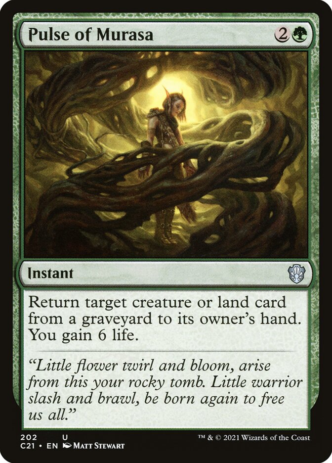 MTG Card Title: Pulse of Murasa C21/202