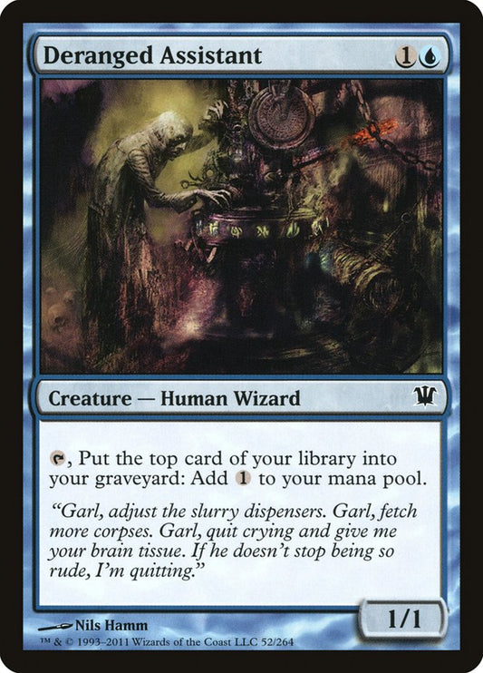 MTG Card Title: Deranged Assistant ISD/52