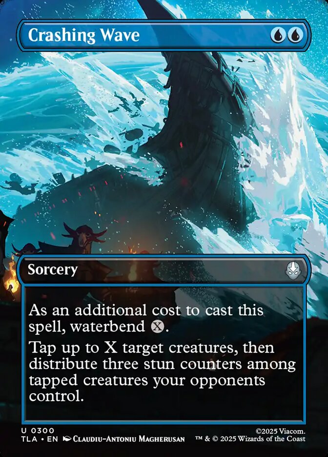 MTG Card Title: Crashing Wave TLA/300
