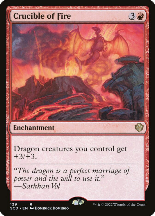 MTG Card Title: Crucible of Fire SCD/129