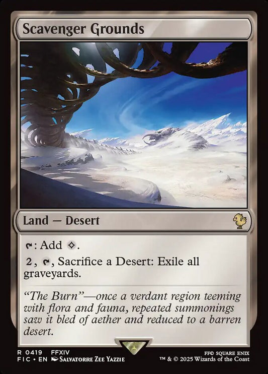 MTG Card Title: Scavenger Grounds FIC/419