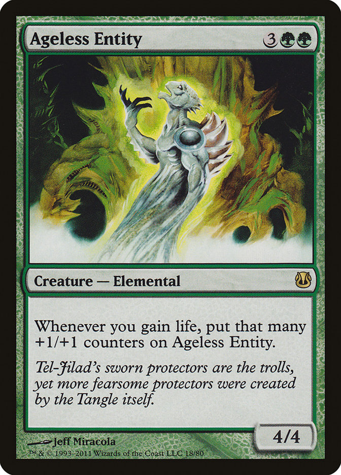 MTG Card Title: Ageless Entity DDH/18