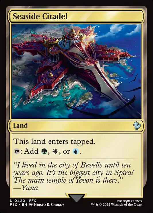 MTG Card Title: Seaside Citadel FIC/420