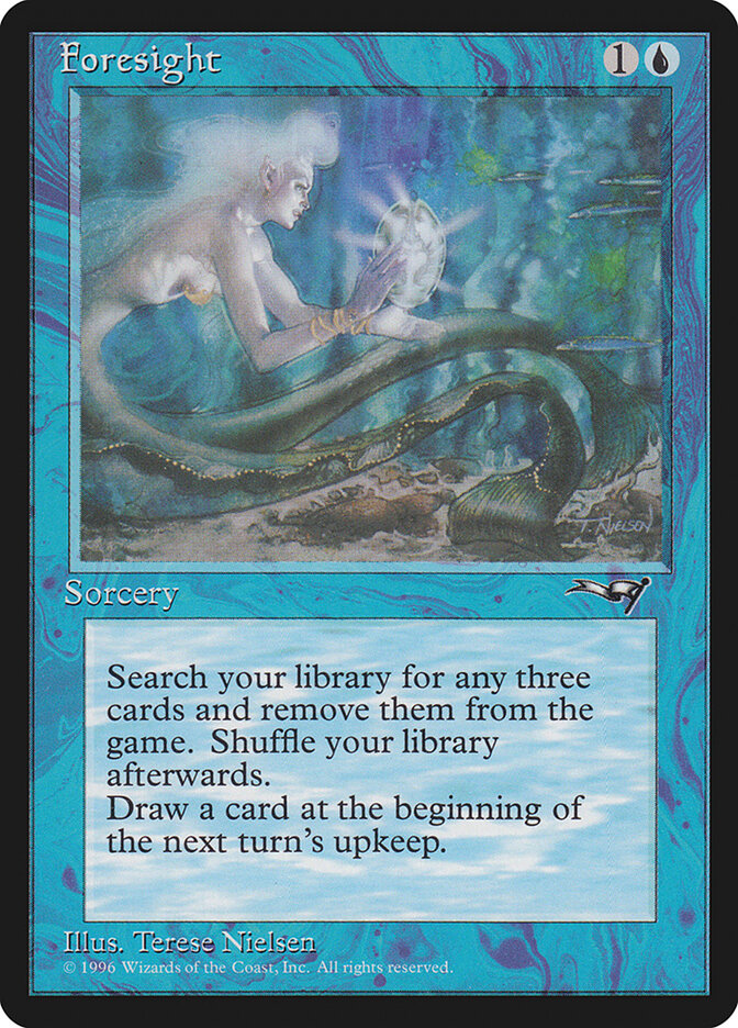 MTG Card Title: Foresight ALL/29b