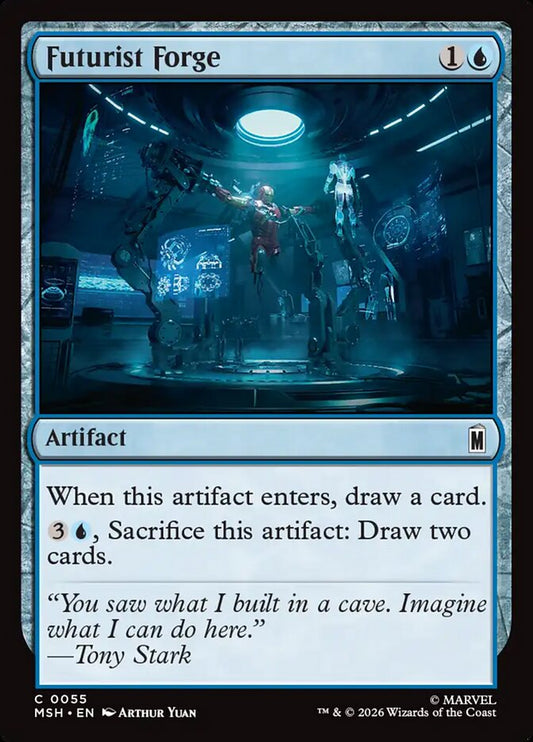 MTG Card Title: Futurist Forge MSH/55