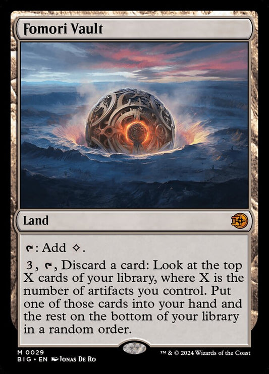 MTG Card Title: Fomori Vault BIG/29