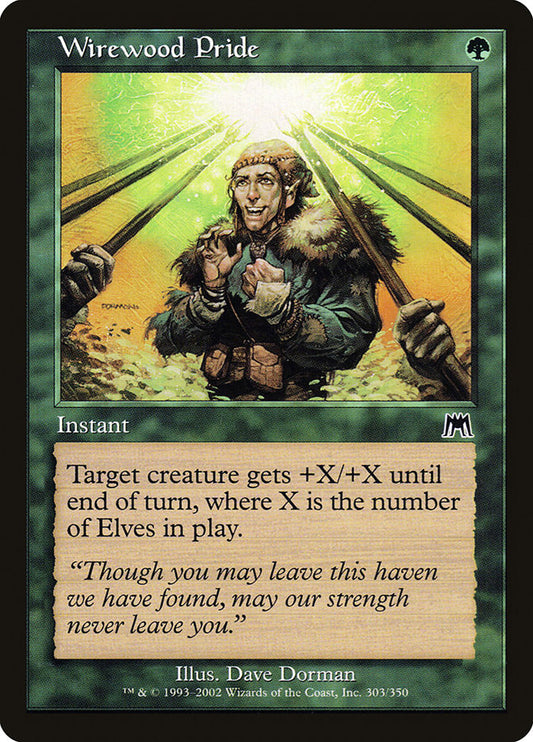 MTG Card Title: Wirewood Pride ONS/303