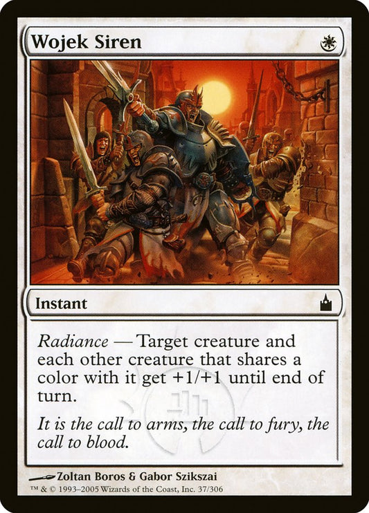 MTG Card Title: Wojek Siren RAV/37