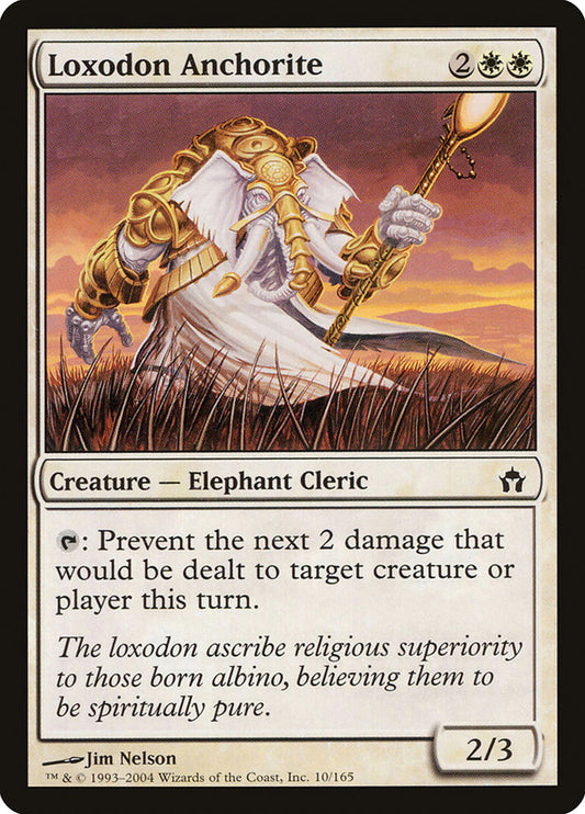 MTG Card Title: Loxodon Anchorite 5DN/10