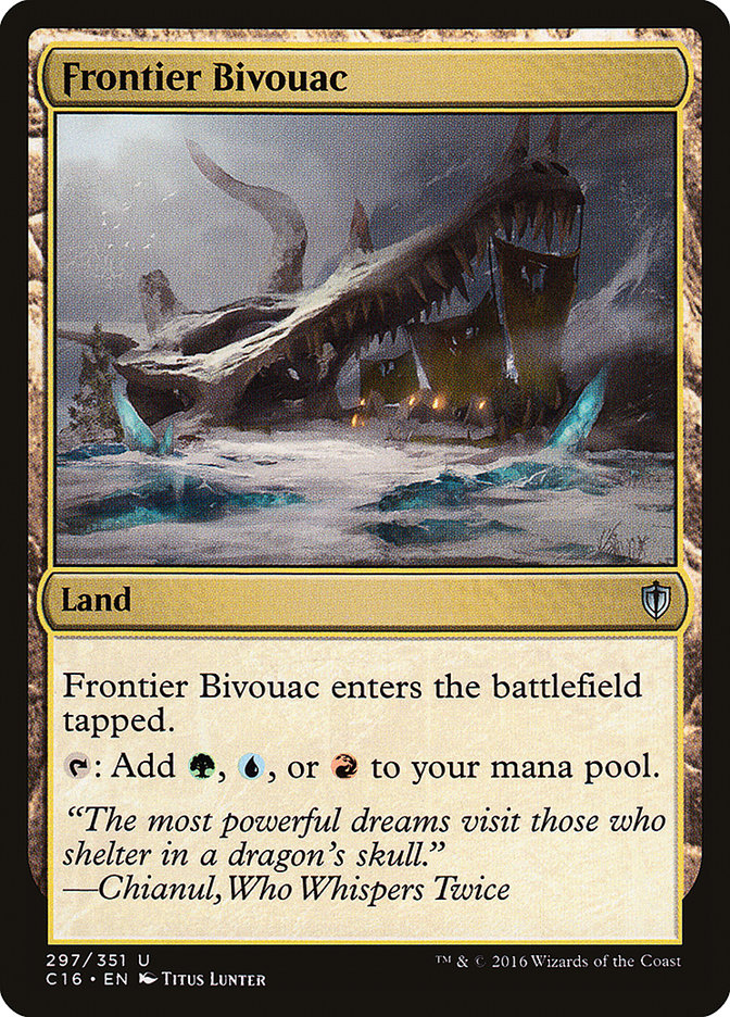 MTG Card Title: Frontier Bivouac C16/297