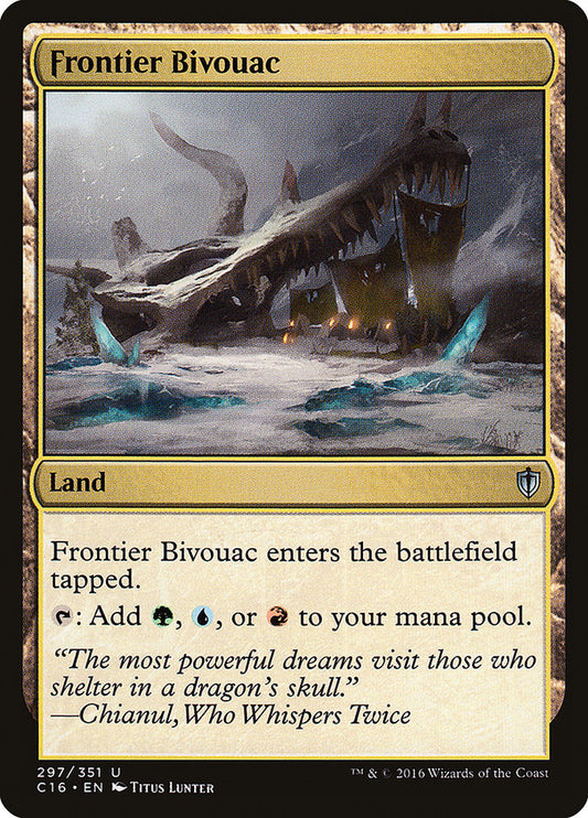 MTG Card Title: Frontier Bivouac C16/297