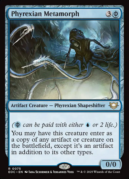 MTG Card Title: Phyrexian Metamorph EOC/75