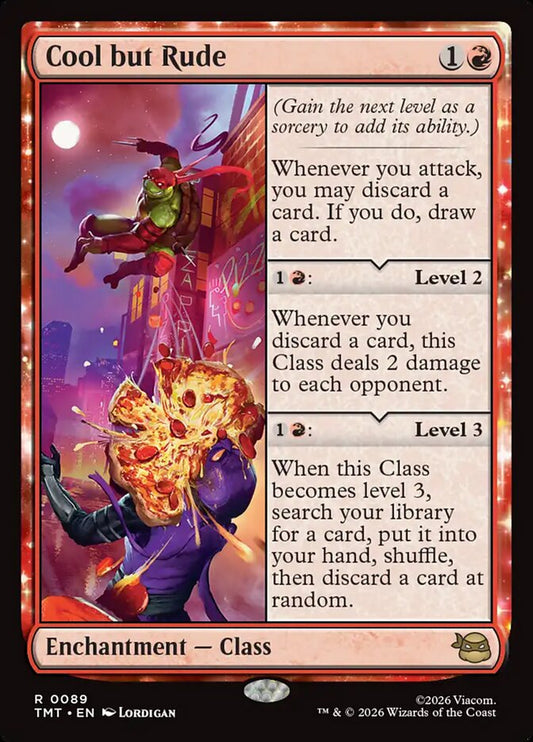 MTG Card Title: Cool but Rude TMT/89