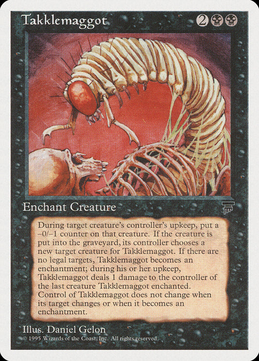 MTG Card Title: Takklemaggot CHR/37