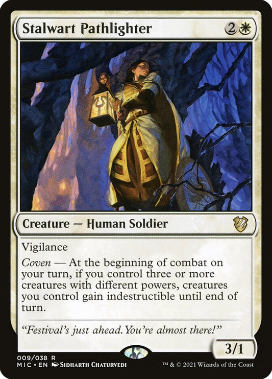 MTG Card Title: Stalwart Pathlighter MIC/9