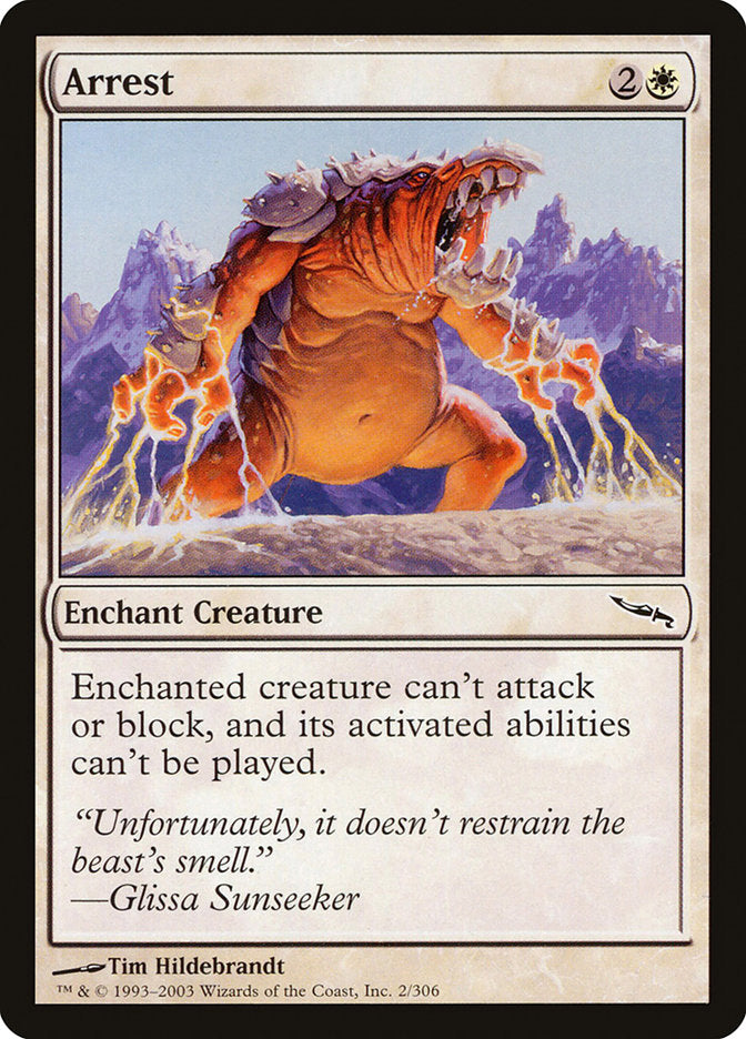 MTG Card Title: Arrest MRD/2