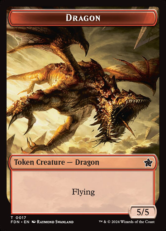 MTG Card Title: Dragon TFDN/17