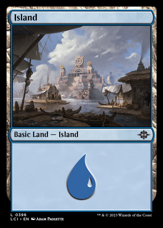 MTG Card Title: Island LCI/396