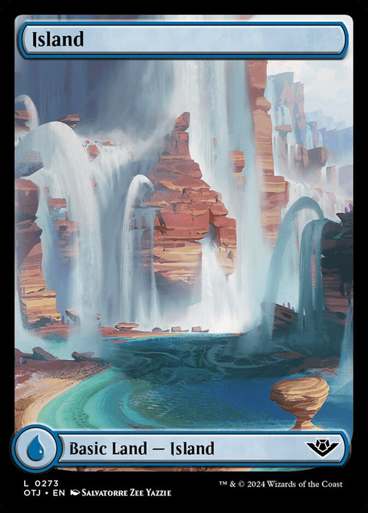 MTG Card Title: Island OTJ/273