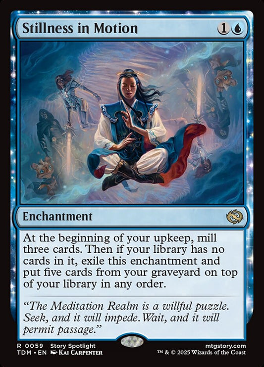 MTG Card Title: Stillness in Motion TDM/59
