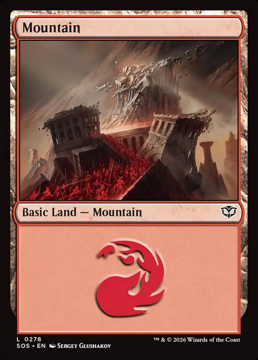 MTG Card Title: Mountain SOS/278