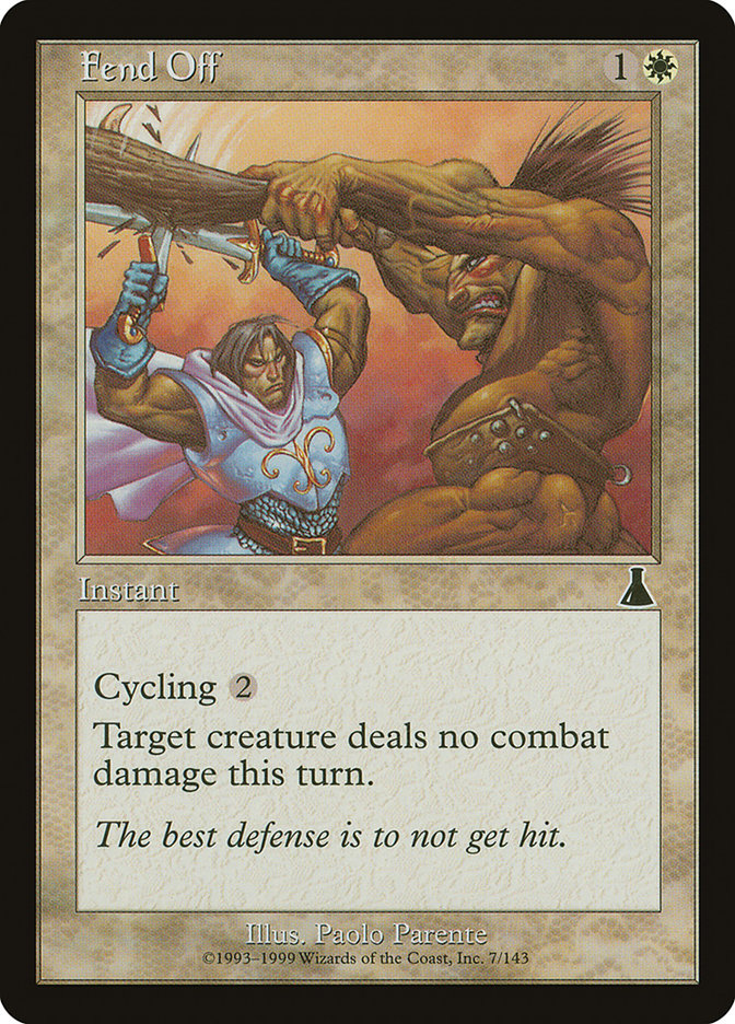 MTG Card Title: Fend Off UDS/7