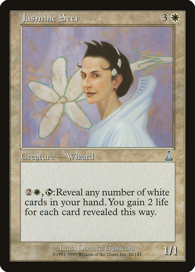 MTG Card Title: Jasmine Seer UDS/10