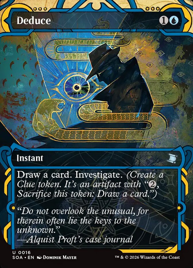MTG Card Title: Deduce SOA/16