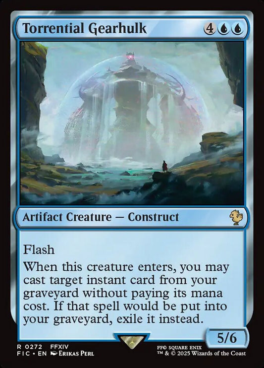 MTG Card Title: Torrential Gearhulk FIC/272