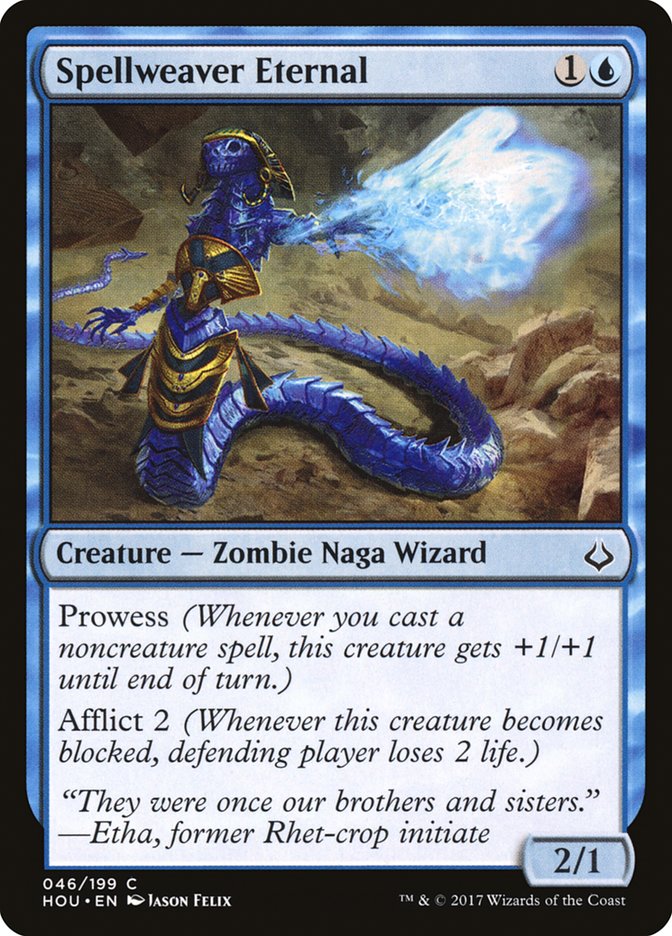 MTG Card Title: Spellweaver Eternal HOU/46