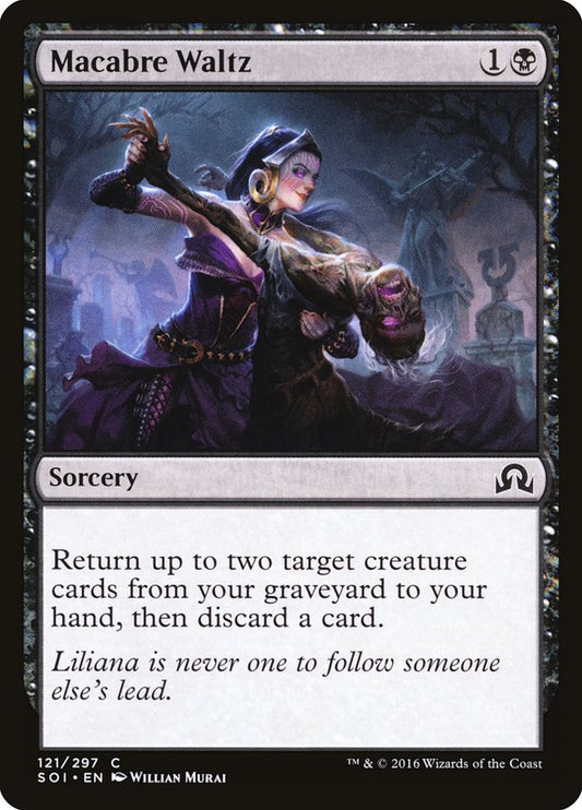 MTG Card Title: Macabre Waltz SOI/121