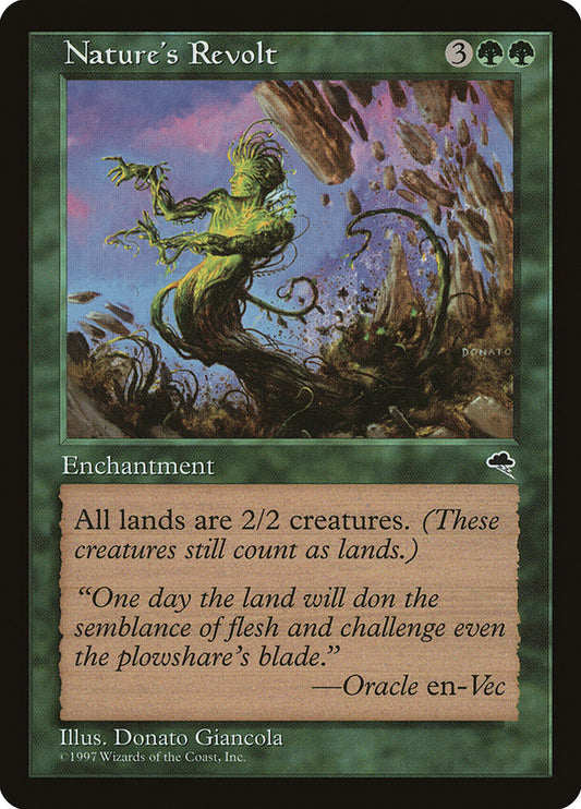 MTG Card Title: Nature's Revolt TMP/240