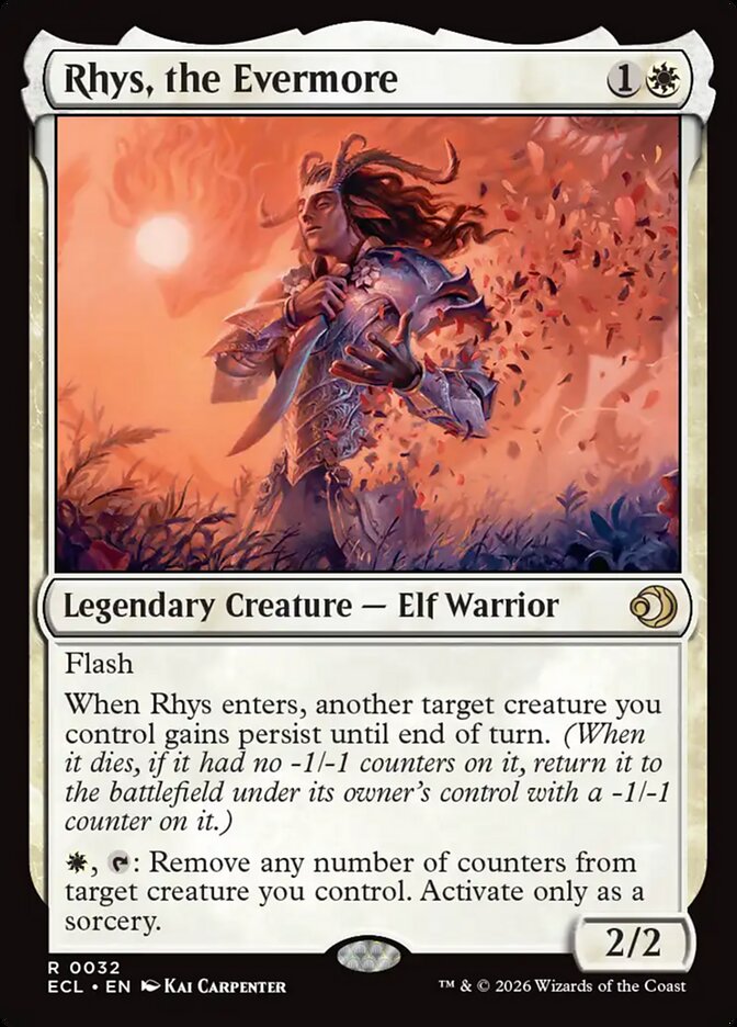 MTG Card Title: Rhys, the Evermore ECL/32