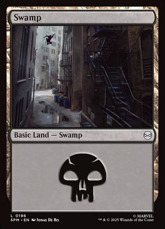MTG Card Title: Swamp SPM/196