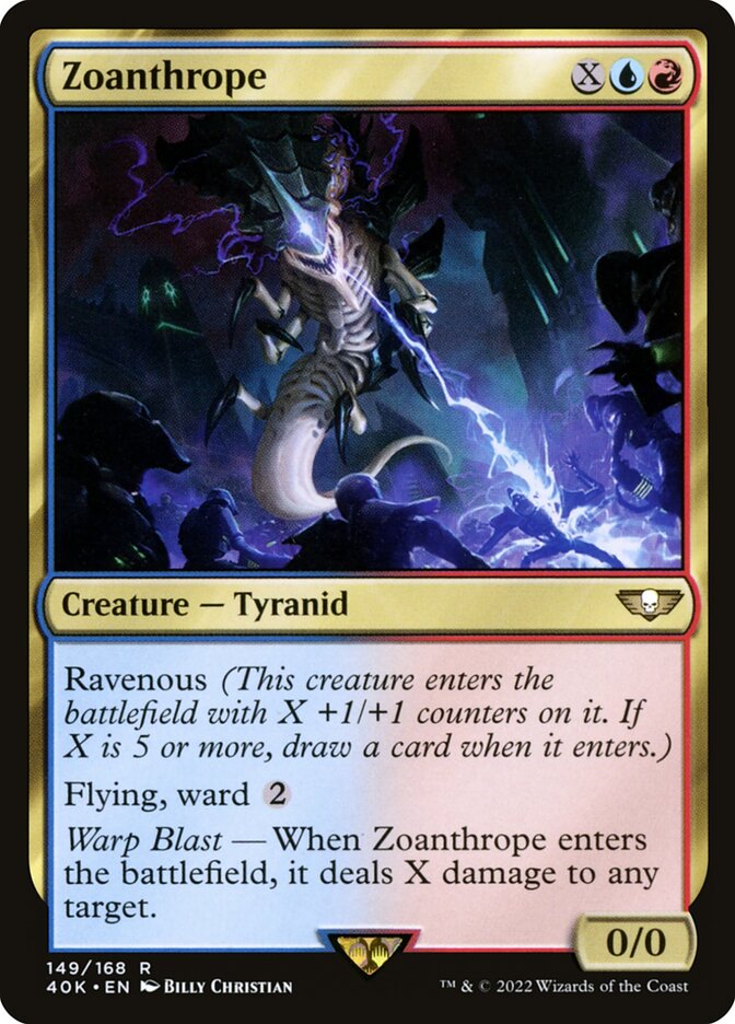MTG Card Title: Zoanthrope 40K/149