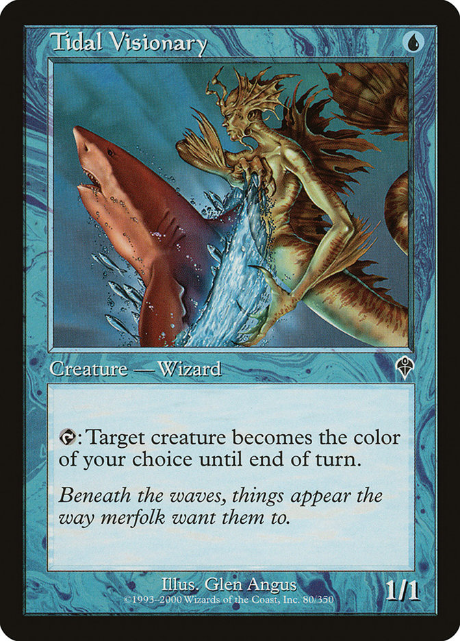 MTG Card Title: Tidal Visionary INV/80