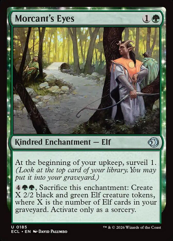 MTG Card Title: Morcant's Eyes ECL/185