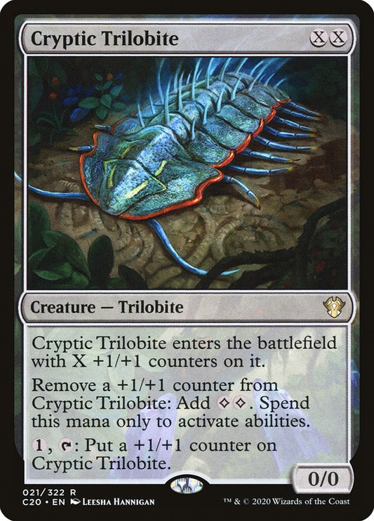 MTG Card Title: Cryptic Trilobite C20/21